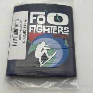 Foo Fighters surfs up stubby holder drink beer cup sleeve concert release New
